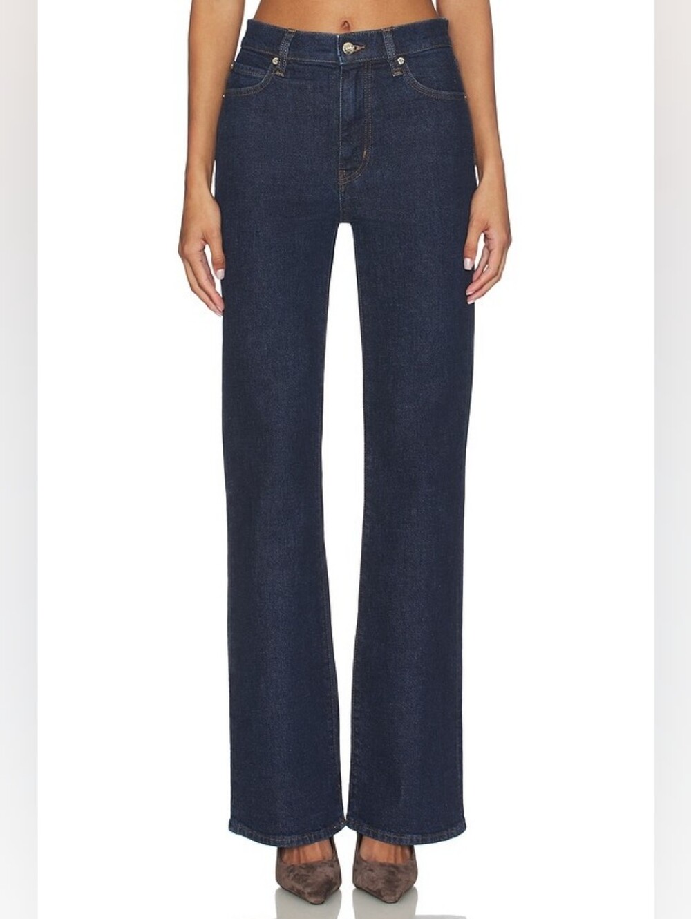 FRAME Denim The Arrow Relaxed Bootcut Jean - Taboo - Like New